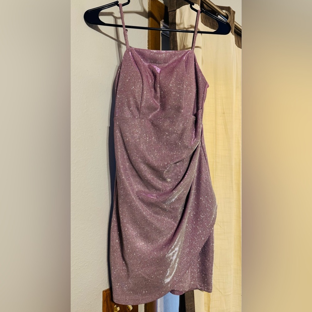 Midnight Doll women size 3 Elegant cocktail mini Glitter Dress party